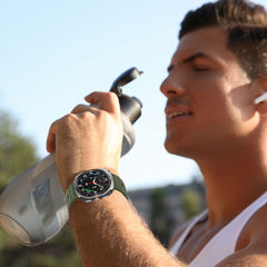 REMENIČEK TECH-PROTECT SILIKONSKA ČRTA SAMSUNG GALAXY WATCH ULTRA (47 MM) OLIVNO ZELENA