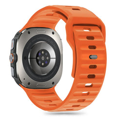 REMENIČEK TECH-PROTECT SILIKONSKA ČRTA SAMSUNG GALAXY WATCH ULTRA (47 MM) ORANŽNA
