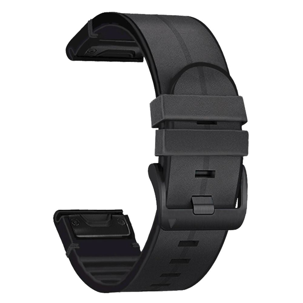 REMENIČEK TECH-PROTECT SILIKON PU GARMIN FENIX 5X / 5X PLUS / 6X / 6X PRO / 7X / 8 (51 MM) ČRNA