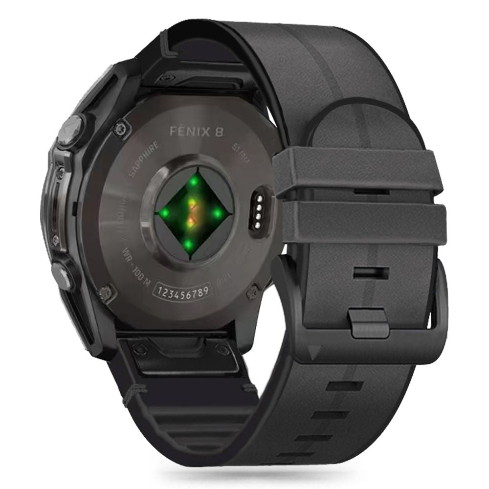 REMENIČEK TECH-PROTECT SILIKON PU GARMIN FENIX 5X / 5X PLUS / 6X / 6X PRO / 7X / 8 (51 MM) ČRNA