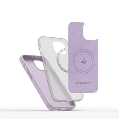 OVITEK TECH-PROTECT SILICONE PURE MAGSAFE IPHONE 15 MAUVE