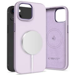 OVITEK TECH-PROTECT SILICONE PURE MAGSAFE IPHONE 15 MAUVE