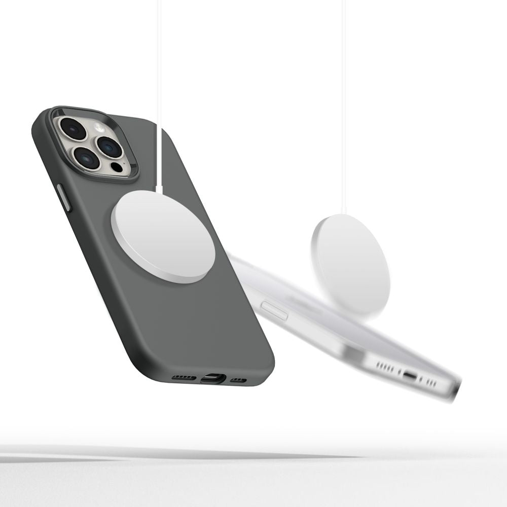 OVITEK TECH-PROTECT SILICONE PURE MAGSAFE IPHONE 15 PRO CLAY