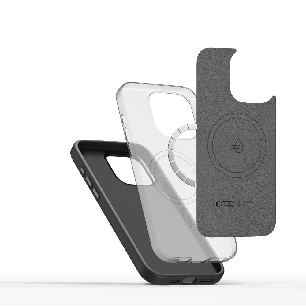 OVITEK TECH-PROTECT SILICONE PURE MAGSAFE IPHONE 15 PRO CLAY