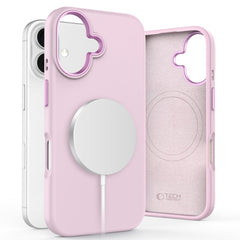 OVITEK TECH-PROTECT SILICONE PURE MAGSAFE IPHONE 16 PINK PEARL