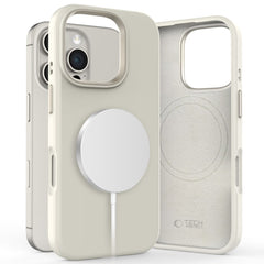 OVITEK TECH-PROTECT SILICONE PURE MAGSAFE IPHONE 16 PRO MAX COSMIC LATTE