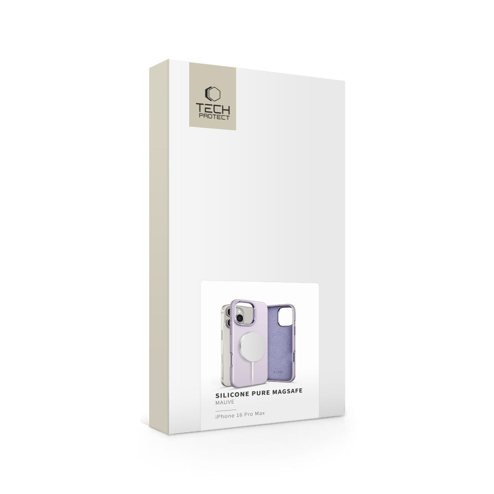 OVITEK TECH-PROTECT SILICONE PURE MAGSAFE IPHONE 16 PRO MAX MAUVE