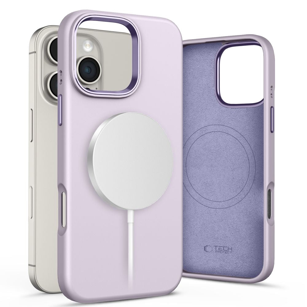 OVITEK TECH-PROTECT SILICONE PURE MAGSAFE IPHONE 16 PRO MAX MAUVE