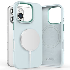 OVITEK TECH-PROTECT SILICONE PURE MAGSAFE IPHONE 16 PRO MAX NEBESKO MODRA