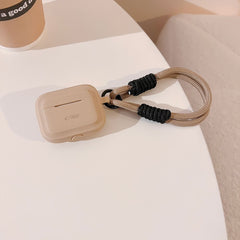 OVITEK TECH-PROTECT SILIKONSKA VRVICA APPLE AIRPODS PRO 1 / 2 CAFE LATTE