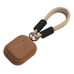 OVITEK TECH-PROTECT SILIKONSKA VRVICA APPLE AIRPODS PRO 1 / 2 ČOKOLADNO RJAVA