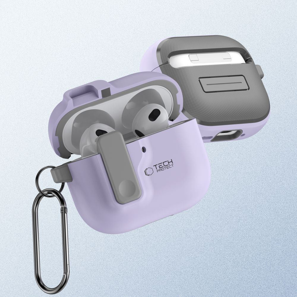 OVITEK TECH-PROTECT SLIM HOOK APPLE AIRPODS 4 LAVANDA