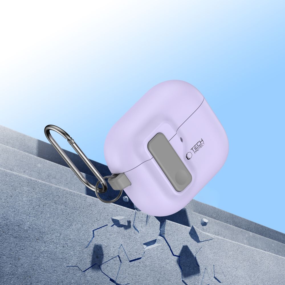 OVITEK TECH-PROTECT SLIM HOOK APPLE AIRPODS 4 LAVANDA