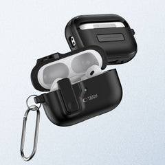 OVITEK TECH-PROTECT SLIM HOOK APPLE AIRPODS PRO 1 / 2 ČRNA