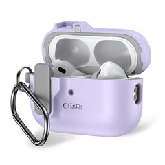 OVITEK TECH-PROTECT SLIM HOOK APPLE AIRPODS PRO 1 / 2 LAVANDA