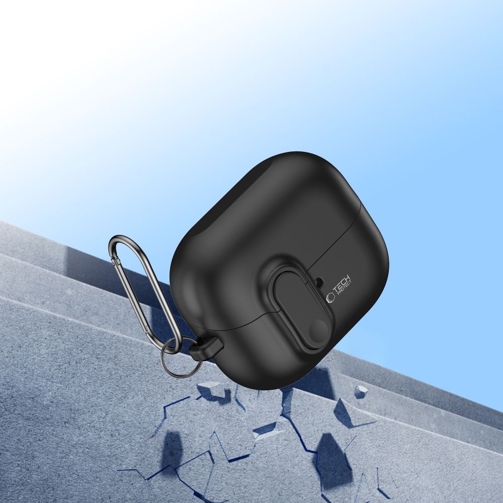 TECH-PROTECT SLIM HOOK SAMSUNG GALAXY BUDS 3 / 3 PRO ČRNA