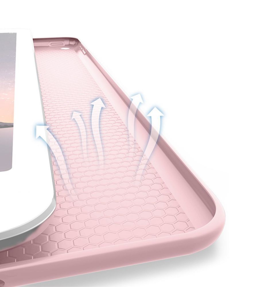 OVITEK / KOVČEK ZA IPAD 9.7 5 / 6 / 2017-2018 TECH-PROTECT SMARTCASE ROZA ZLATA