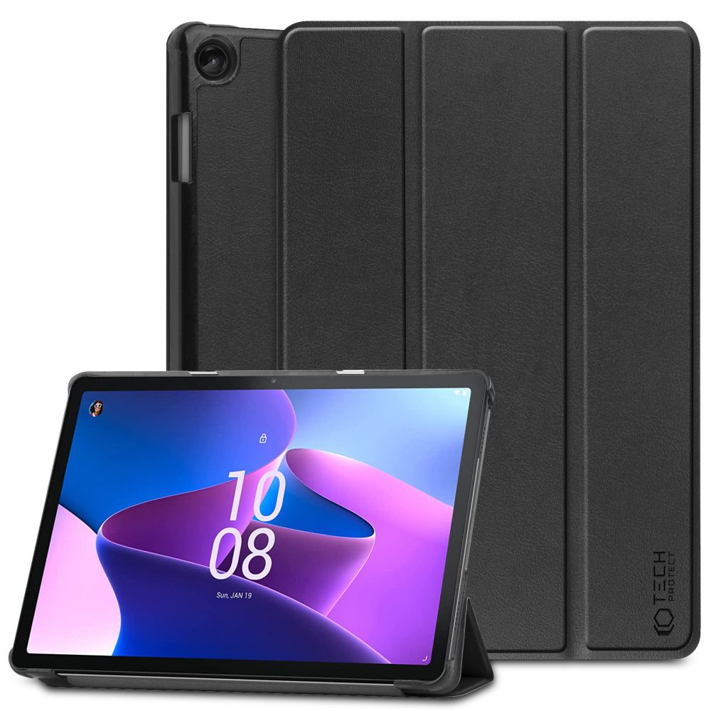 OVITEK / KOVČEK ZA LENOVO TAB M10 10.1 3. GENERACIJA TB328 TECH-PROTECT SMARTCASE ČRNA