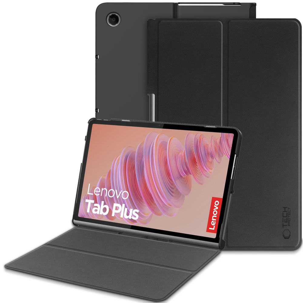OVITEK TECH-PROTECT SMARTCASE LENOVO TAB PLUS 11.5 TB-351 ČRN.