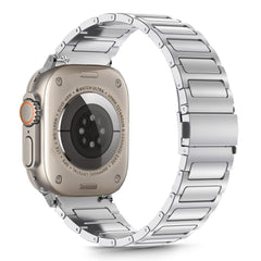 TECH-PROTECT STAINLESS CLASSIC APPLE WATCH 6 / 7 / 8 / 9 / 10 / SE / ULTRA 1 / 2 (44 / 45 / 46 / 49 MM) SREBRNA