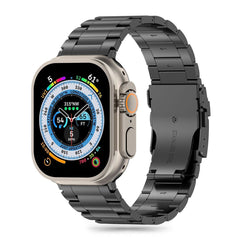 REMENIČEK TECH-PROTECT STAINLESS PRO APPLE WATCH 4 / 5 / 6 / 7 / 8 / 9 / SE / ULTRA 1 / 2 (42 / 44 / 45 / 49 MM) ČRNA