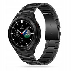 REMENIČEK DOOP IZ NEHRĐAJOČEGA JEKLA ZA SAMSUNG GALAXY WATCH 4 / 5 / 5 PRO / 6 / 7 / FE ČRN