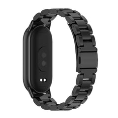 KOVINSKI TRAK ZA XIAOMI MI BAND 8 / 9 / NFC DOOP IZ NEHRDJAJOČE JEKLA ČRN