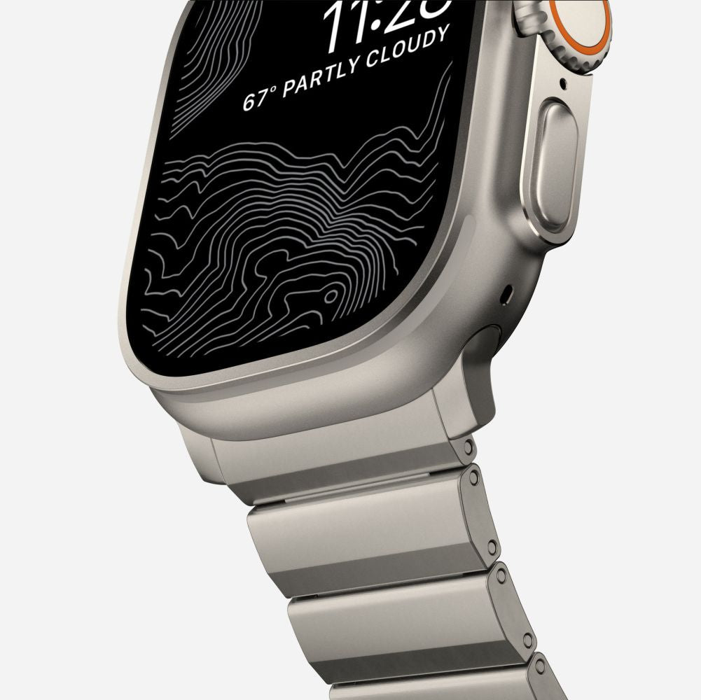 REMENIČEK TECH-PROTECT STEELBAND APPLE WATCH 6 / 7 / 8 / 9 / 10 / SE / ULTRA 1 / 2 (44 / 45 / 46 / 49 MM) TITAN