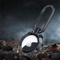 OVITEK TECH-PROTECT TPUCARBON APPLE AIRTAG ČRN.