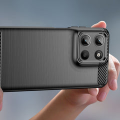 OVITEK TECH-PROTECT TPUCARBON MOTOROLA MOTO G15 / G15 POWER ČRN.