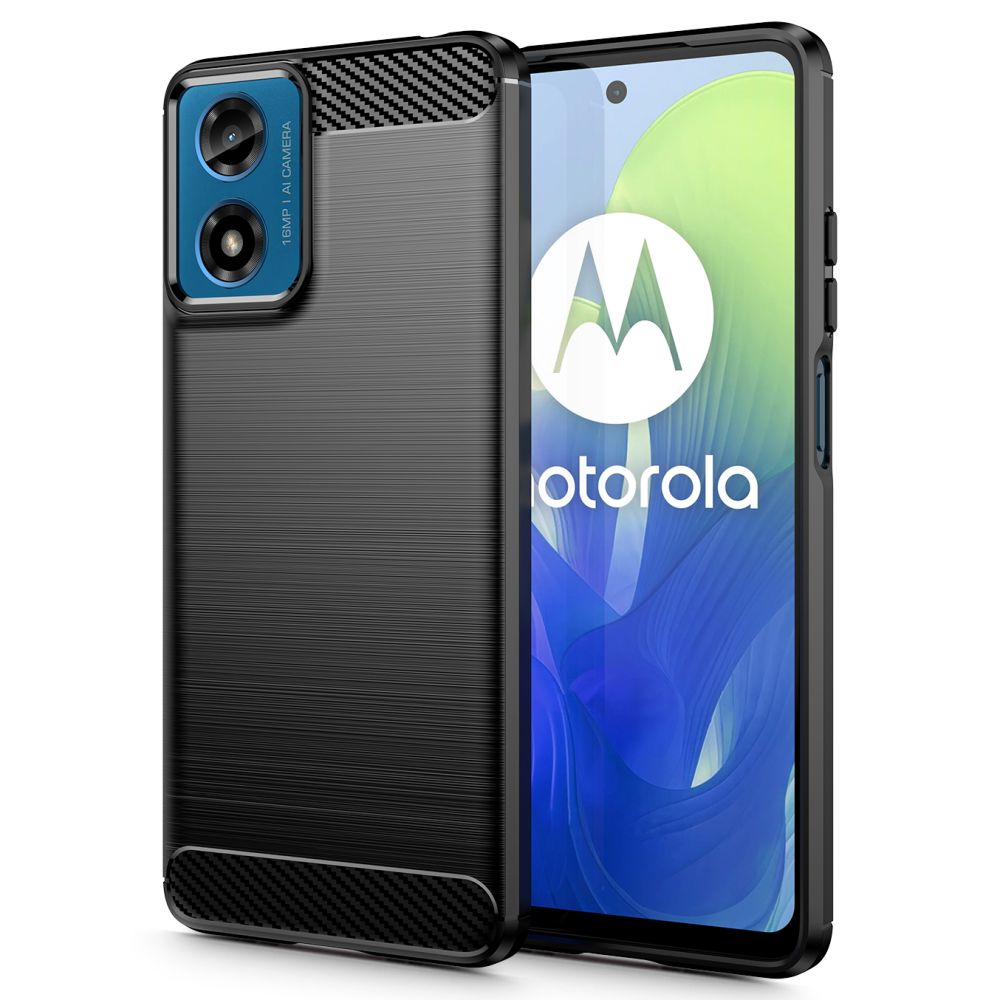 OVITEK TECH-PROTECT TPUCARBON MOTOROLA MOTO G24 / G24 POWER / G04 ČRNA