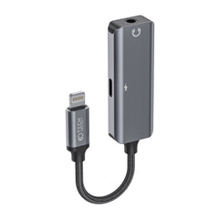  TECH-PROTECT ULTRABOOST ADAPTER LIGHTNING TO MINI JACK 3.5MM &amp; LIGHTNING ČRNA