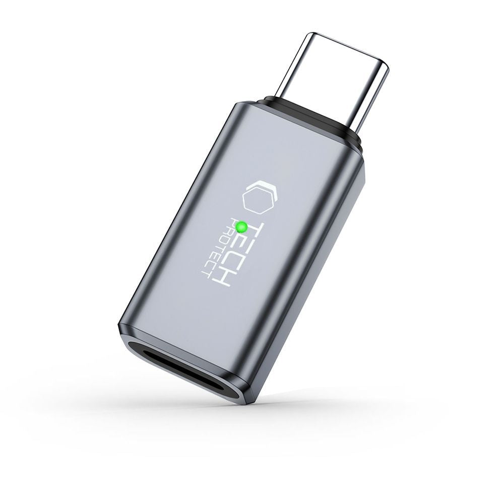TECH-PROTECT ULTRABOOST AVDIO ADAPTER TYPE-C DO LIGHTNING SIVA