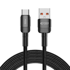  TECH-PROTECT ULTRABOOST EVO TYPE-C  100W/5A 300CM ČRNA