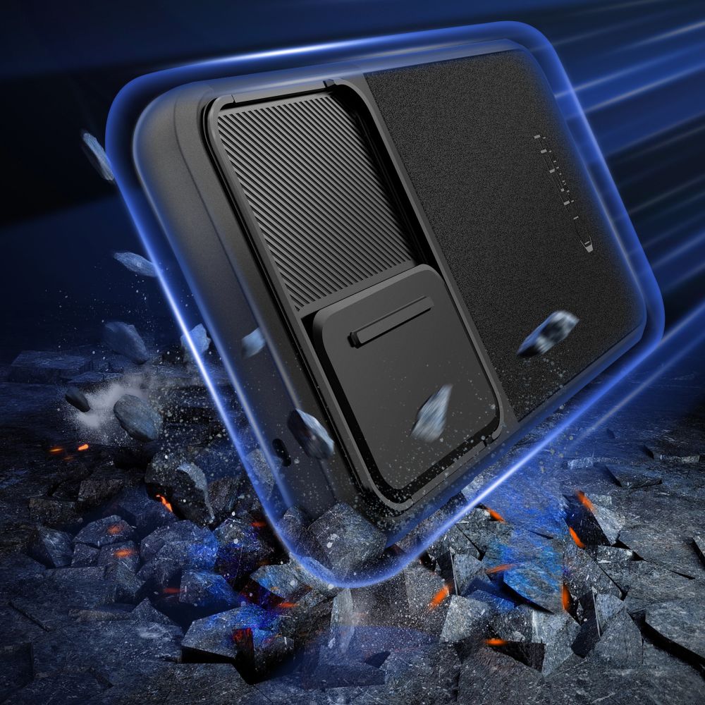 OVITEK TECH-PROTECT VELAR CAM+ GALAXY A55 5G ČRN.