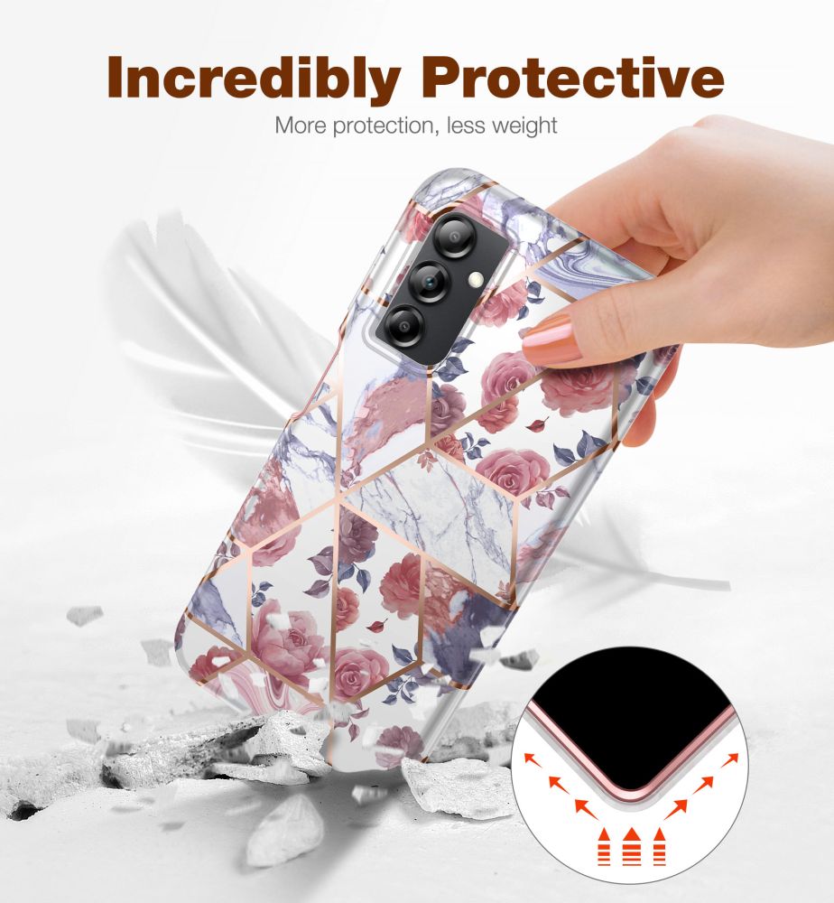OVITEK TECH-PROTECT VELAR GALAXY A14 5G MARBLE