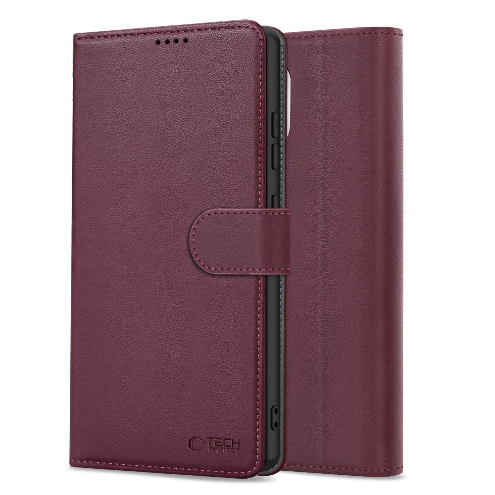 OVITEK TECH-PROTECT WALLET GALAXY A36 5G MULBERRY