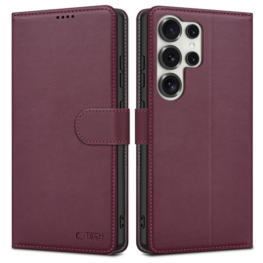 OVITEK TECH-PROTECT WALLET GALAXY S25 ULTRA MULBERRY