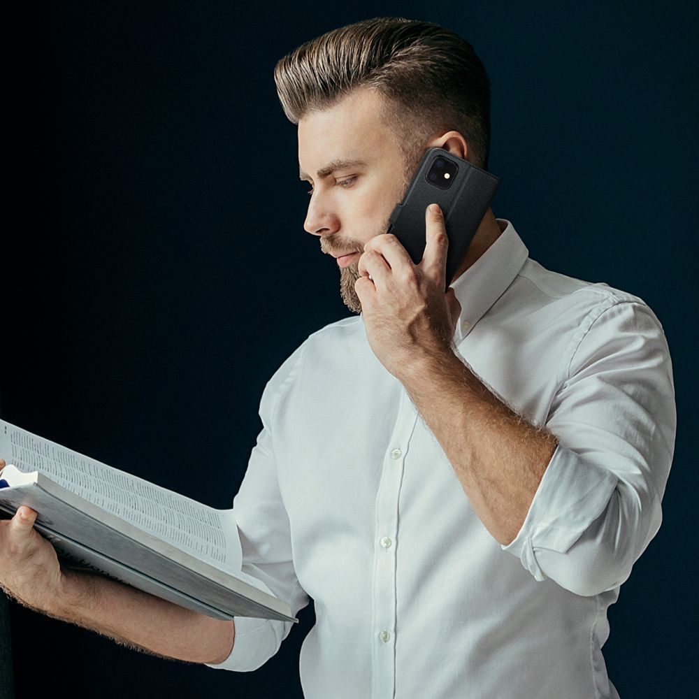 OVITEK ZA KNJIGE TECH-PROTECT WALLET GALAXY Z FOLD 6 ČRN