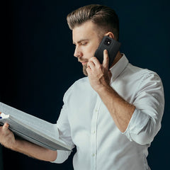 OVITEK ZA KNJIGE TECH-PROTECT WALLET GALAXY Z FOLD 6 ČRN