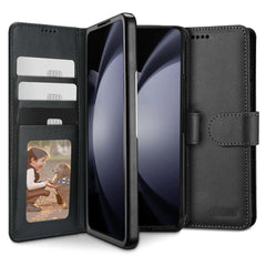 OVITEK ZA KNJIGE TECH-PROTECT WALLET GALAXY Z FOLD 6 ČRN