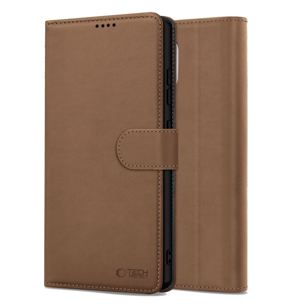 OVITEK TECH-PROTECT WALLET IPHONE 16E RJAVA