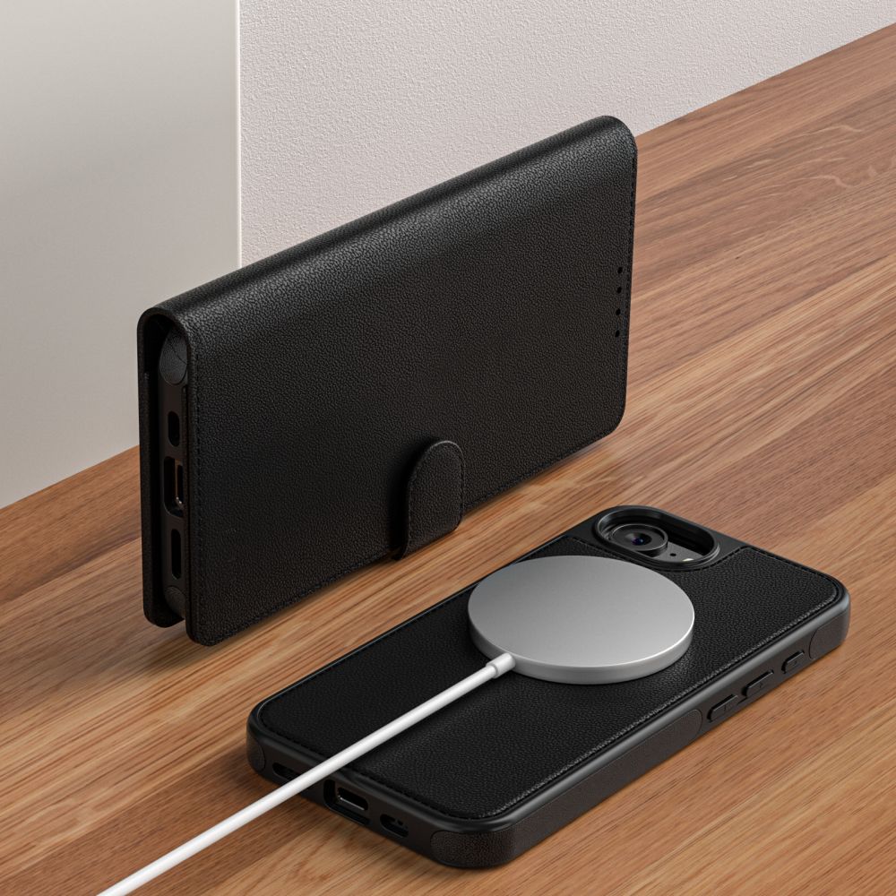TECH-PROTECT DENARNICA MAGSAFE IPHONE 16E MAT MAT ČRNA