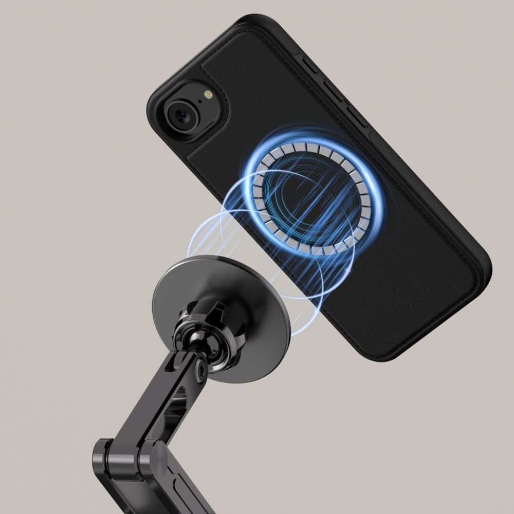 TECH-PROTECT DENARNICA MAGSAFE IPHONE 16E MAT MAT ČRNA