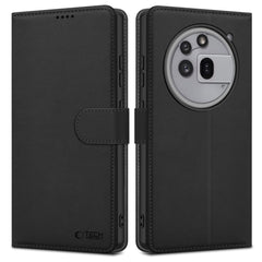 OVITEK TECH-PROTECT WALLET NOTHING PHONE 3A PRO MAT MAT ČRNA