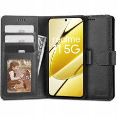 OVITEK ZA KNJIGE TECH-PROTECT WALLET REALME 11 5G ČRN
