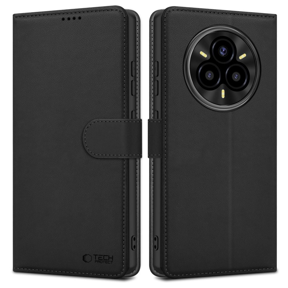OVITEK TECH-PROTECT WALLET REALME 14 PRO 5G MATTE BLACK