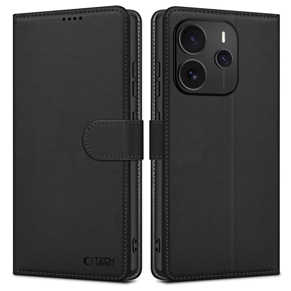 TECH-PROTECT OVITEK XIAOMI REDMI NOTE 14 5G MATTE BLACK