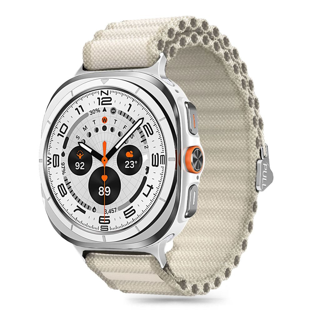 REMENIČEK TECH-PROTECT WEAVE PRO SAMSUNG GALAXY WATCH ULTRA (47 MM) CRAYON WHITE