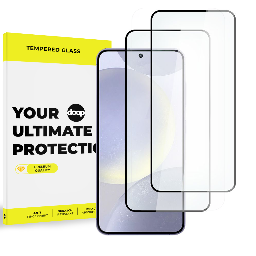 TRDNO STEKLO DOOP GLASS 2-PACK GALAXY S24 ČRNA